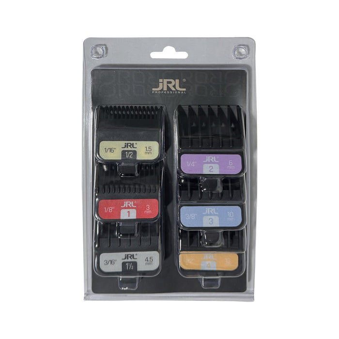 JRL Professional Double Mag Clipper Guard Set - 6 Sizes - Palms Fashion Inc.
