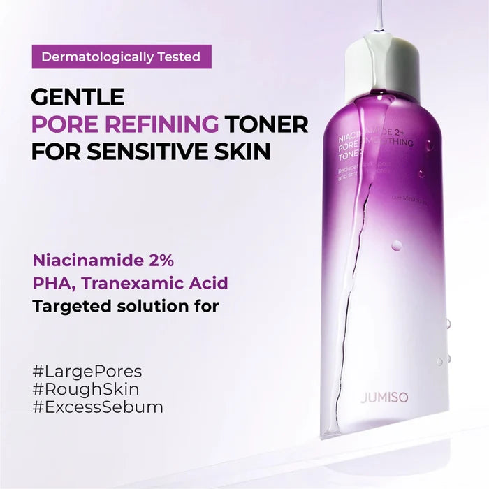 Jumiso Niacinamide 2+ Pore Smoothing Toner 205ml تونر جوميسو نياسيناميد 2+ لتنعيم المسام - Princess Cosmetics Qatar