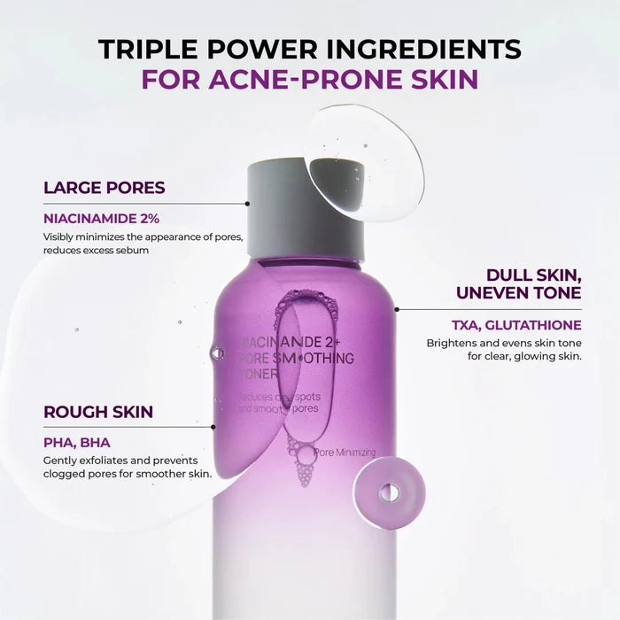 Jumiso Niacinamide 2+ Pore Smoothing Toner 205ml تونر جوميسو نياسيناميد 2+ لتنعيم المسام - Princess Cosmetics Qatar