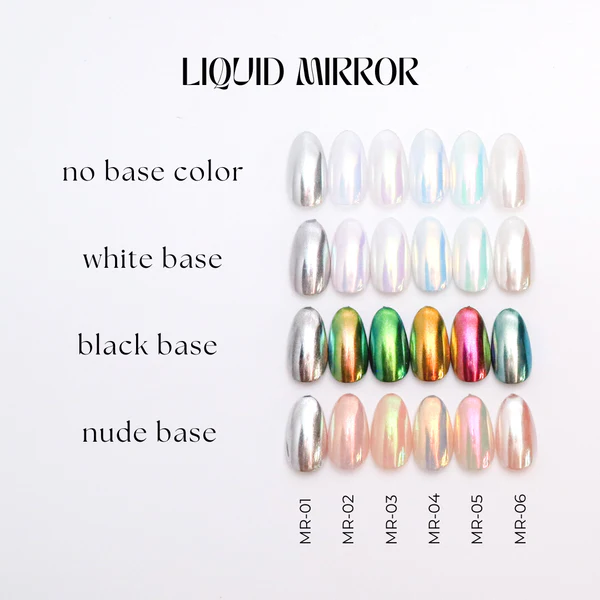 K- MR05 Liquid Mirror Peacock Chrome