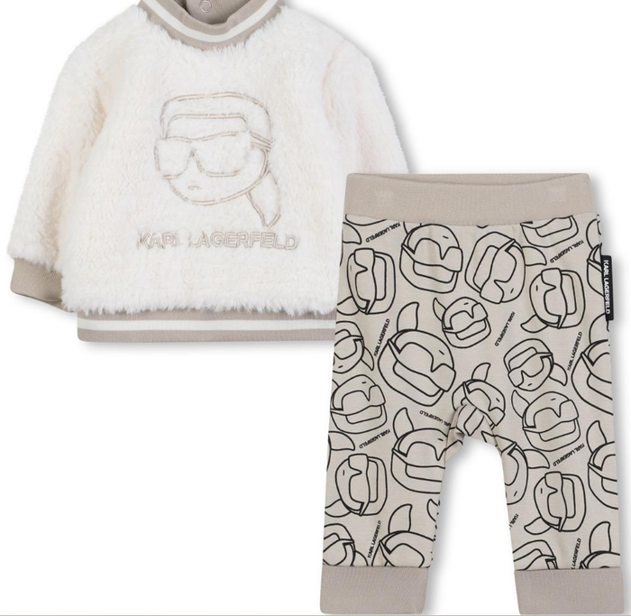 KARL LAGERFELD Jogging Suit Baby Boy Set
