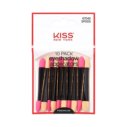 KISS NEW YORK 10-Pack Eyeshadow Applicators #SPO05