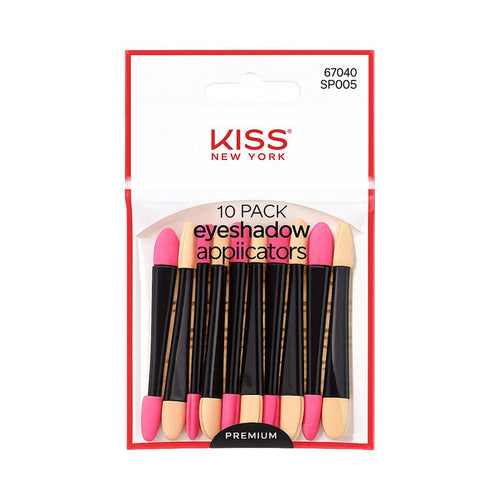 KISS NEW YORK 10-Pack Eyeshadow Applicators #SPO05