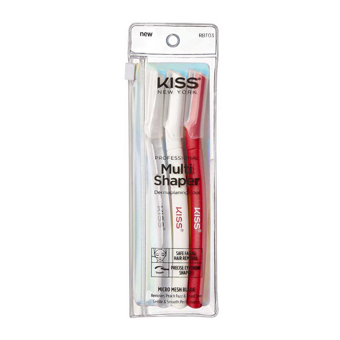 KISS NEW YORK Eyebrow Shaper Dermaplanning 3pcs #RBT03