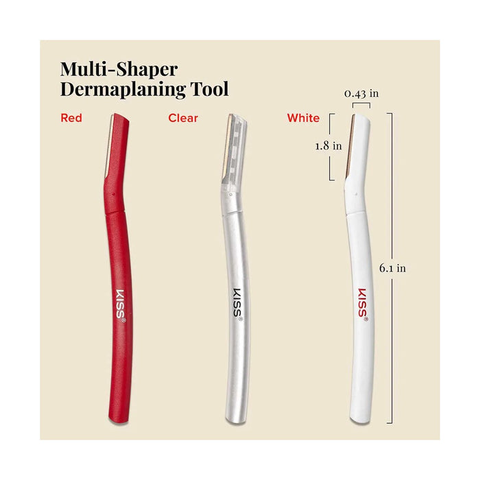 KISS NEW YORK Eyebrow Shaper Dermaplanning 3pcs #RBT03