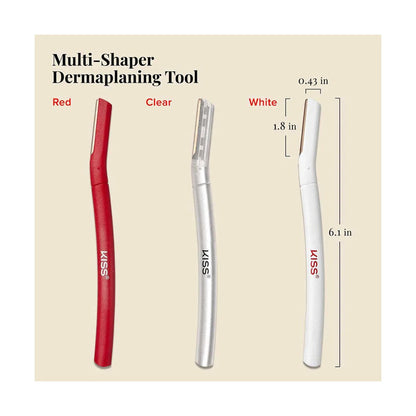 KISS NEW YORK Eyebrow Shaper Dermaplanning 3pcs #RBT03