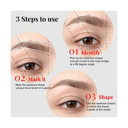 KISS NEW YORK Eyebrow Shaper Dermaplanning 3pcs #RBT03