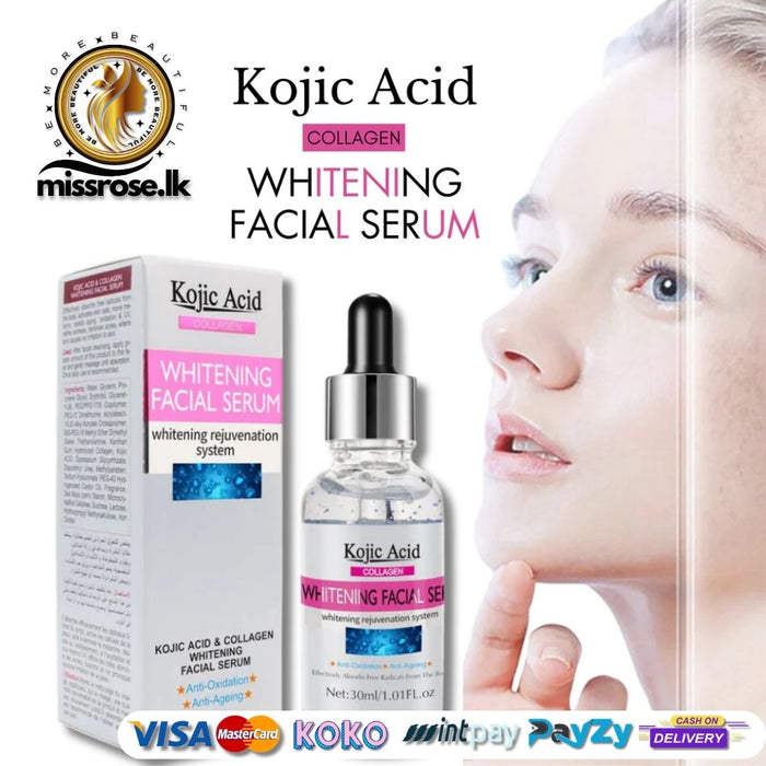 Kojic Acid Collagen Whitening Facial Serum (30ml)