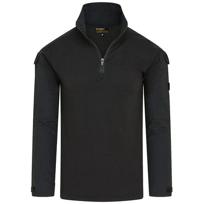 open quarter zip of kombat black spec ops ubacs
