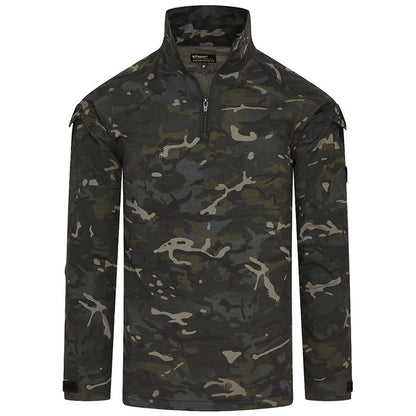 open quarter zip of kombat black btp spec ops ubacs