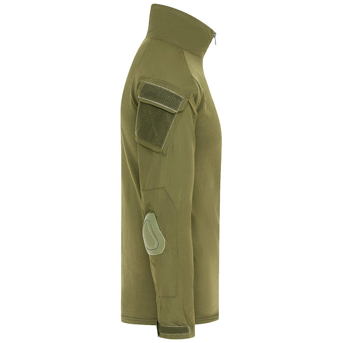 side view of olive green kombat spec ops ubacs