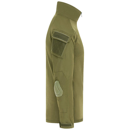 side view of olive green kombat spec ops ubacs