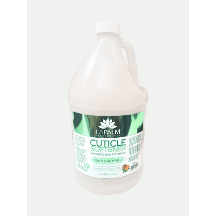 LA PALM - Manicure Cuticle Softener Peach & Aloe Vera - 1 GAL