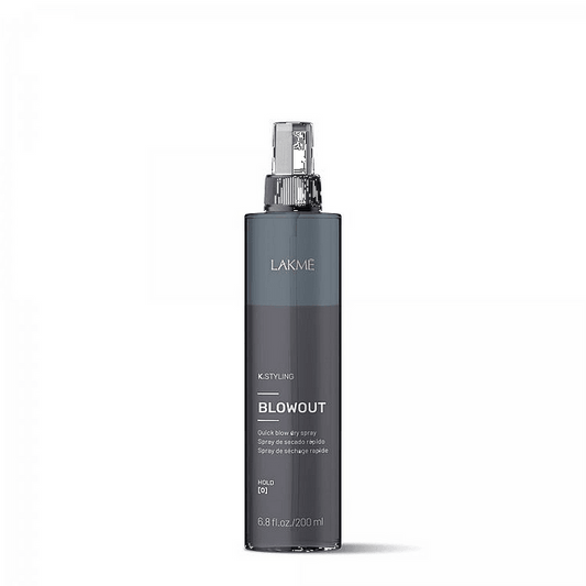 Lakme K Finish BLOWOUT Quick Blow Dry Spray 6.8oz (Runway) - Lakme | Available at Studio 360 Salon, Chatham, NJ
