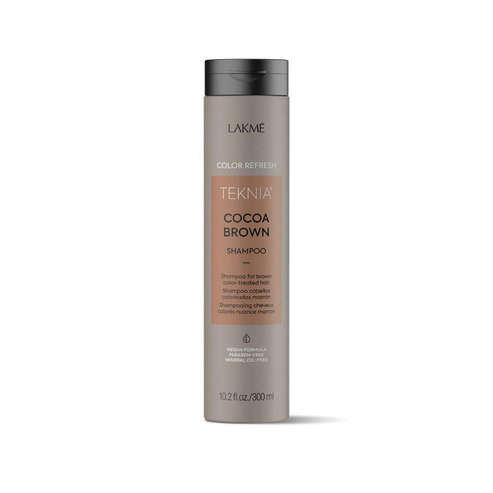 Lakme Teknia Cocoa Brown Refresh Shampoo 10.1oz (Runway) - Lakme | Available at Studio 360 Salon, Chatham, NJ