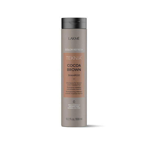 Lakme Teknia Cocoa Brown Refresh Shampoo 10.1oz (Runway) - Lakme | Available at Studio 360 Salon, Chatham, NJ