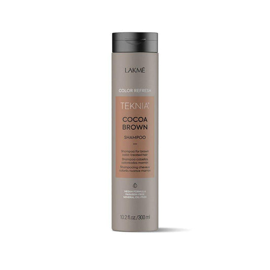 Lakme Teknia Cocoa Brown Refresh Shampoo 10.1oz (Runway) - Lakme | Available at Studio 360 Salon, Chatham, NJ