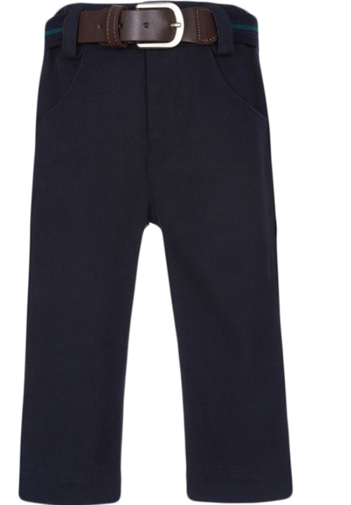 LAPIN HOUSE belted fitted trousers