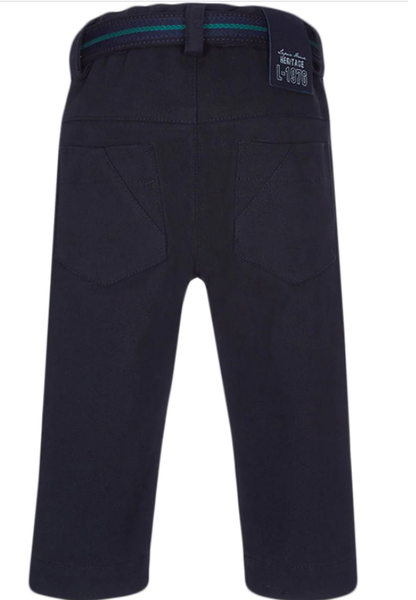 LAPIN HOUSE belted fitted trousers