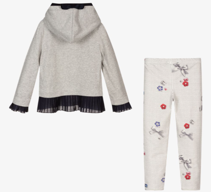 LAPIN HOUSE grey leggings set