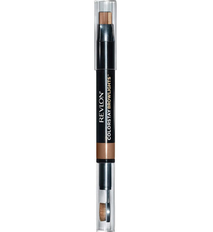 Lápiz para Cejas Colorstay Browlights # 402 Marrón Suave Revlon