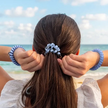 Large Teleties Tide & True Hair Ties - Lifestyle View - Teleties