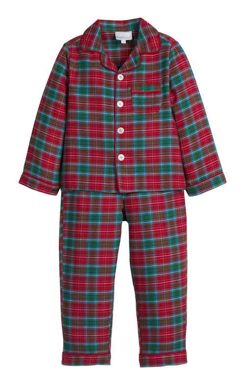 LE Highlands Tartan Classic Pajama Set