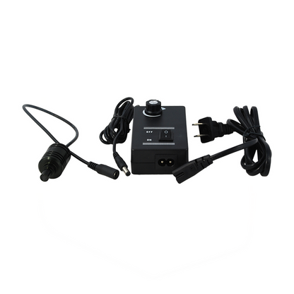 LED Spot Light Microscope Illuminator, Adapter Diameter 9mm, 3W, SKU ML46221111, three quarter front view