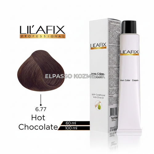 Lilafix Professional Hair Color Cream 6.77 Hot Chocolate 100ml