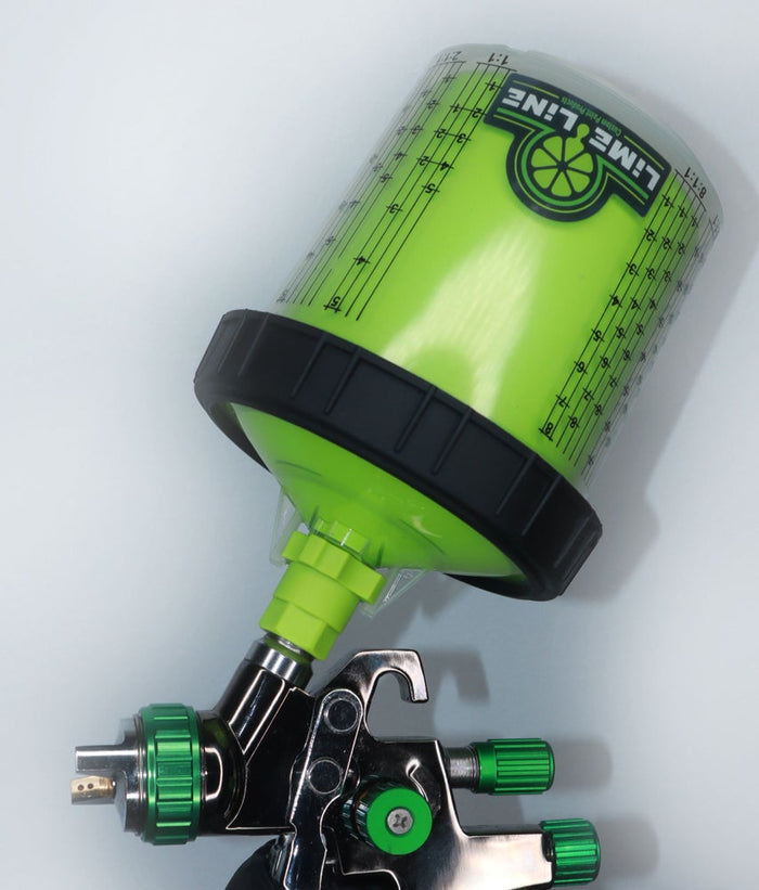 LiME LiNE Disposable Paint Spray Gun Cup Lids and Liners - Pack of 50