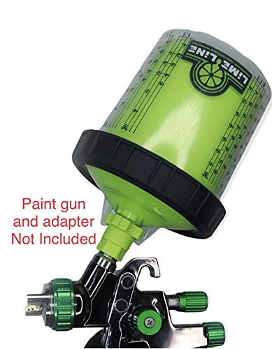 LiME LiNE Disposable Paint Spray Gun Cup Lids and Liners - Pack of 50