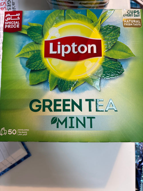 Lipton Green Tea Mint (50Bags)