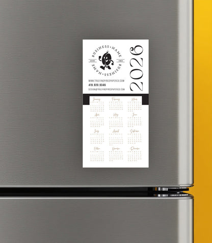Logo Calendar Magnet