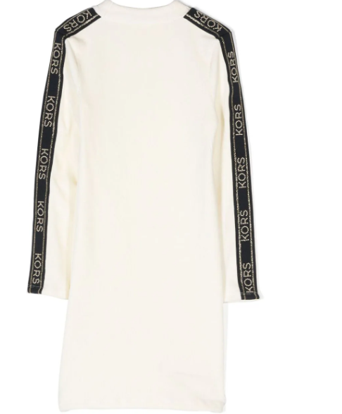 MICHAEL KORS Logo-embellished velvet dress
