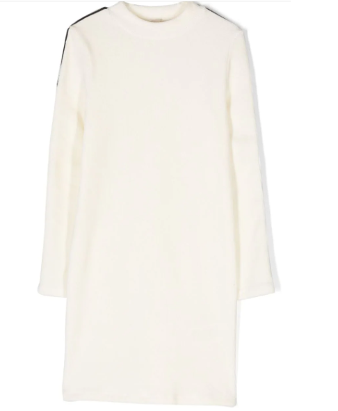 MICHAEL KORS Logo-embellished velvet dress