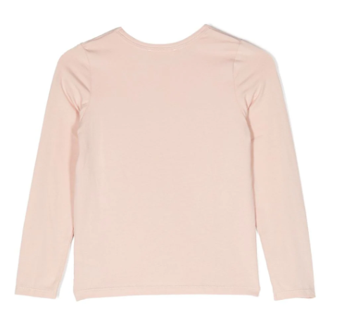 MICHAEL KORS logo-lettering long-sleeved T-shirt