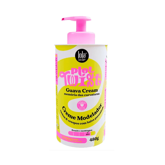 Lola from Rio Plot Twist Guava Curl Styling Cream 480g - Beauty Tribe