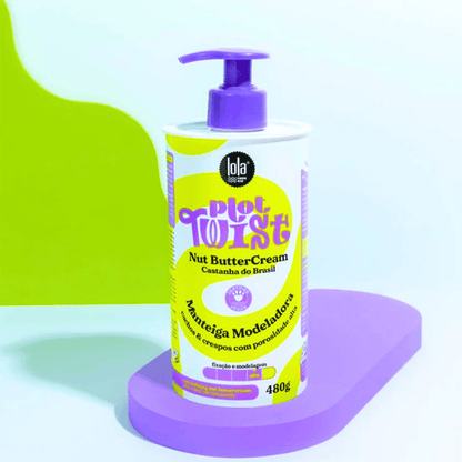 Lola from Rio Plot Twist Nut Butter Curl Styling Cream 480g - Beauty Tribe