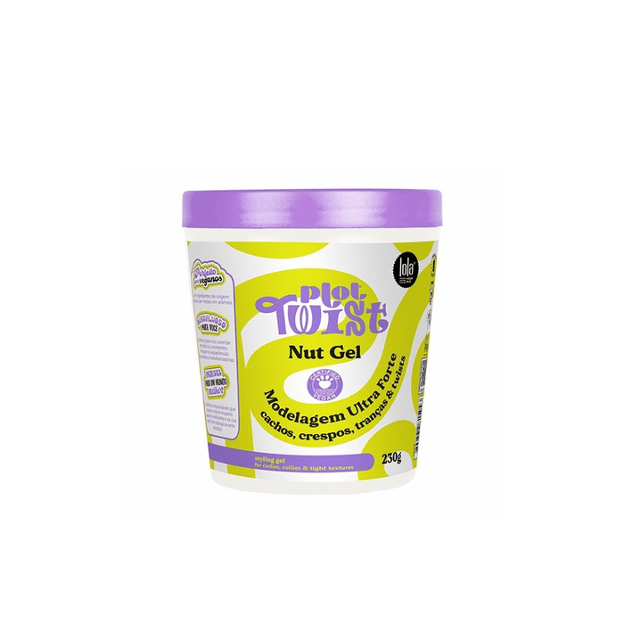Lola from Rio Plot Twist Nut Gel Strong Hold For Curly Hair 230g - Beauty Tribe