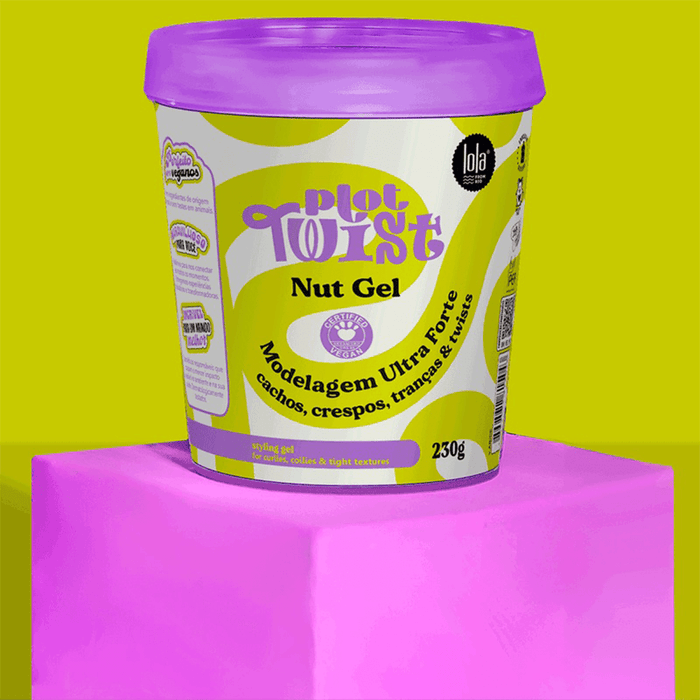 Lola from Rio Plot Twist Nut Gel Strong Hold For Curly Hair 230g - Beauty Tribe