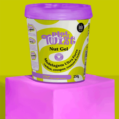 Lola from Rio Plot Twist Nut Gel Strong Hold For Curly Hair 230g - Beauty Tribe