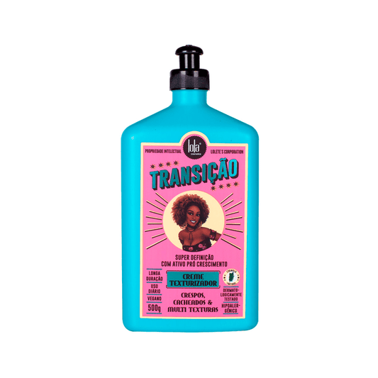 Lola from Rio Transicao Texturising Cream Natural Texture Regainer For Coily & Curly Hair 500g - Beauty Tribe
