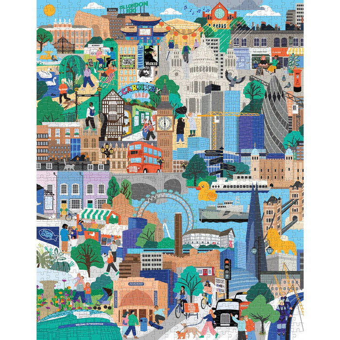 London Calling City Life | 1,000 Piece Jigsaw Puzzle