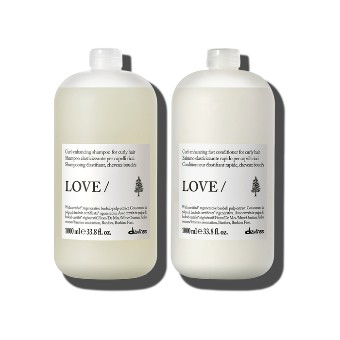 Love Curl Liter Bundle - Davines hair care at Solvi Salon, Boise, Idaho