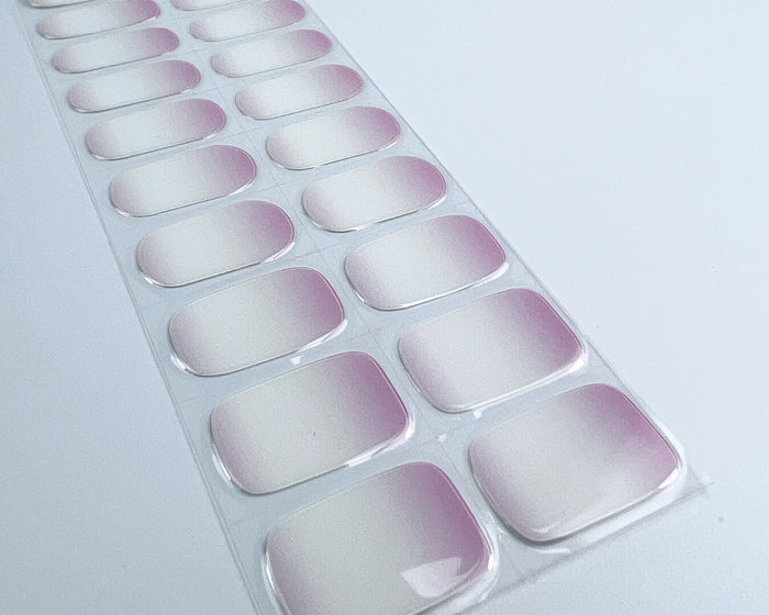 Semi-cured Gel Nail Wraps - Ombre Blush