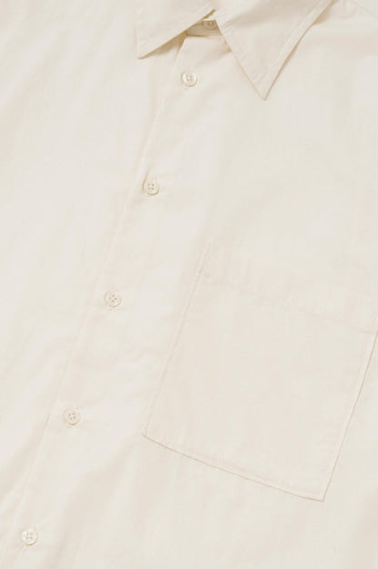 Lucky Shirt Broadcloth Ecru