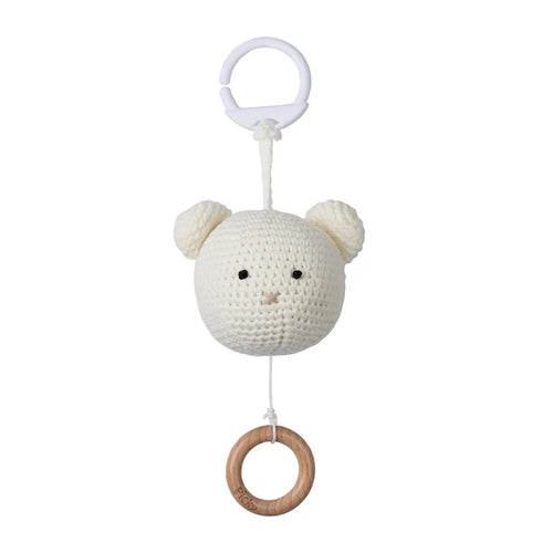 lullaby  musical mobile - beige