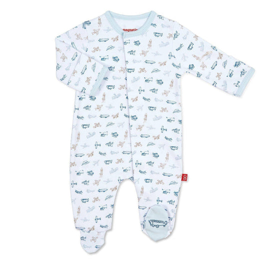 Magnetic Me Airplanes Footie