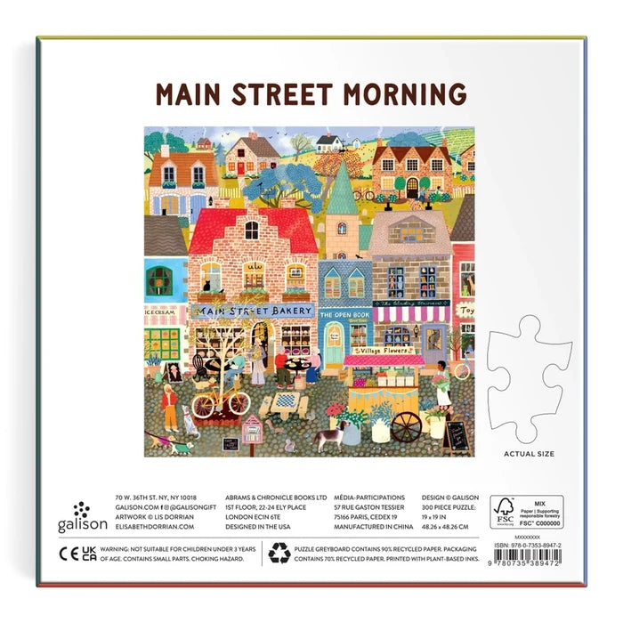 Main Street Morning | 300 Piece Jigsaw Puzzle