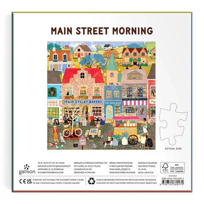 Main Street Morning | 300 Piece Jigsaw Puzzle